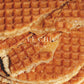 Le Chic Patissier 50 Caramel & Vanilla Stroopwafels Soft Toasted Pack of 5 (11.11oz each) Original Dutch Caramel Waffle Recipe n