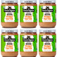 Once Again 6PK Organic Crunchy Peanut Butter, 16oz - Lightly Salted, Unsweetened - USDA Organic, Gluten Free Certified, Vegan, K
