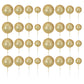 30Pcs Balls Cake Topper Glitter Foam Ball Cake Picks Mini Balloon Diy Cake Insert Topper Decoration For Baby Shower Wedding Anni