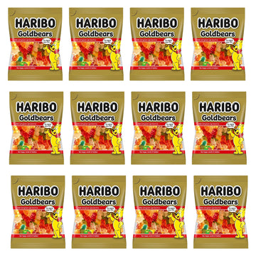 Haribo Goldbears 140G - Pack Of 12 Bags