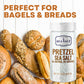 Pretzel Salt For Soft Pretzels, Food Grade Salt For Pretzels And Bagels, Heat Resistant Coarse Sea Salt For Soft Pretzel Dough,