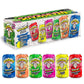 Warheads Sour Fruity Soda – Classic Candy Flavors, Perfectly Balanced Sweet & Sour, Variety Pack of 12, 12oz Cans