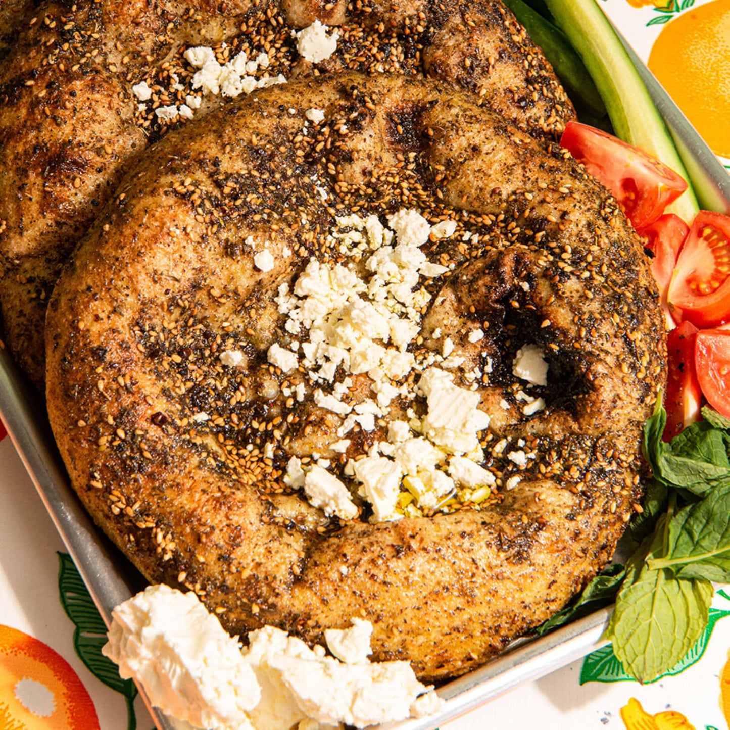 Za'atar by Z&Z | Za'atar Spice Blend with Zaatar Spice, Sumac, & Toasted Sesame Seeds | Za'atar Seasoning for Breads, Salads, Ch