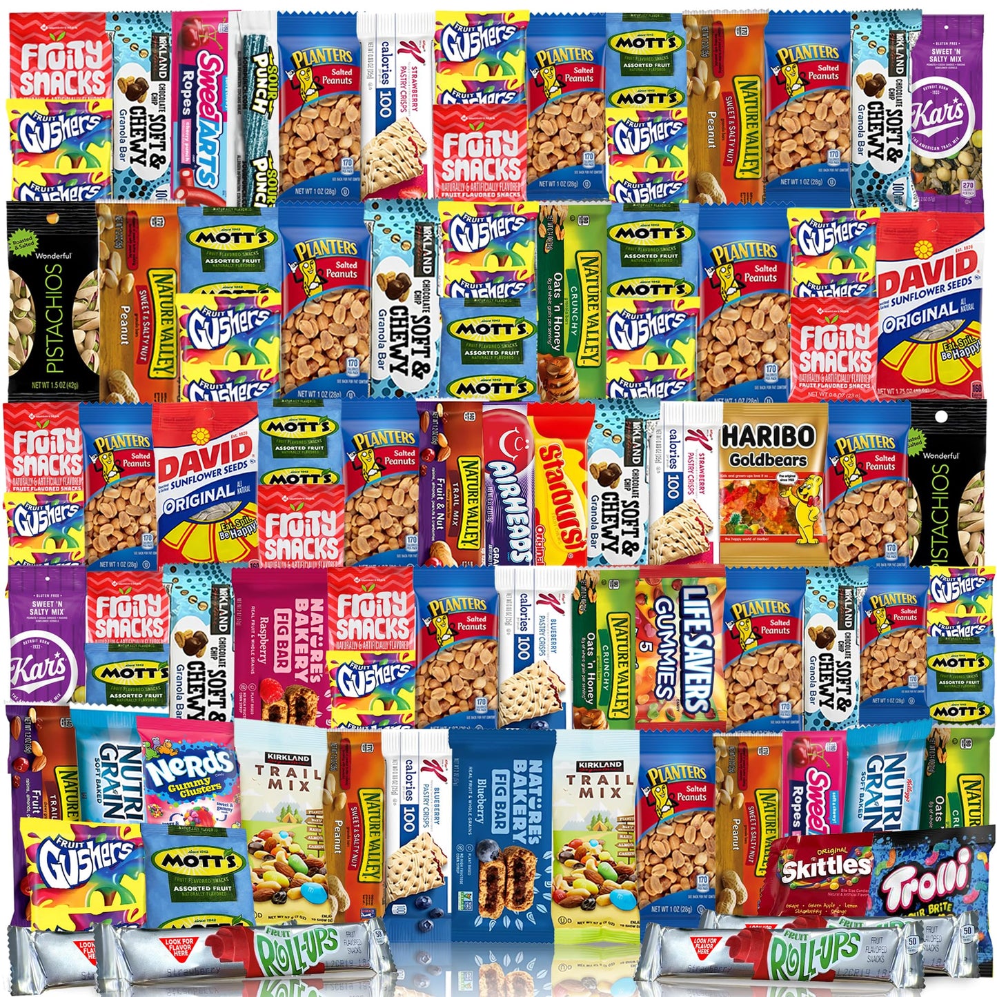 Snack Box Variety Gift Care Basket (84 Count) Gift Variety Assortment Package Perfect for Men, Women, Adults, Office, School, Co