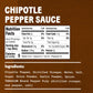 TABASCO Chipotle Pepper Sauce, Medium Hot, Smoky & Smooth, 64 Fl Oz, Bulk Plastic Jug