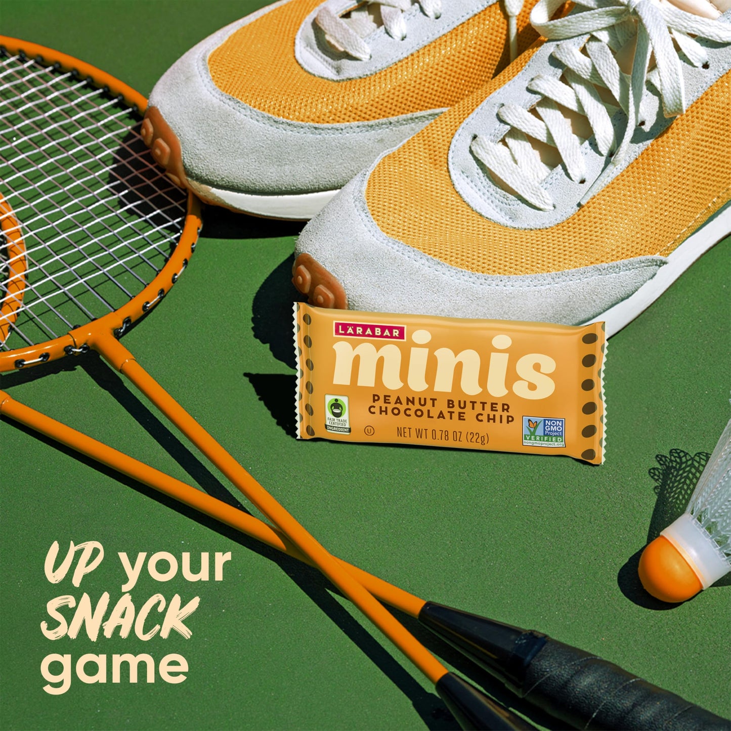 Larabar Peanut Butter Chocolate Chip Mini Bars, Gluten Free Vegan, 10 ct