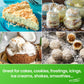 LorAnn Oils Coconut Bakery Emulsion: True Essence, Ideal for Boosting Fruit Tones in Cakes, Cookies & Desserts, Gluten-Free, Ket