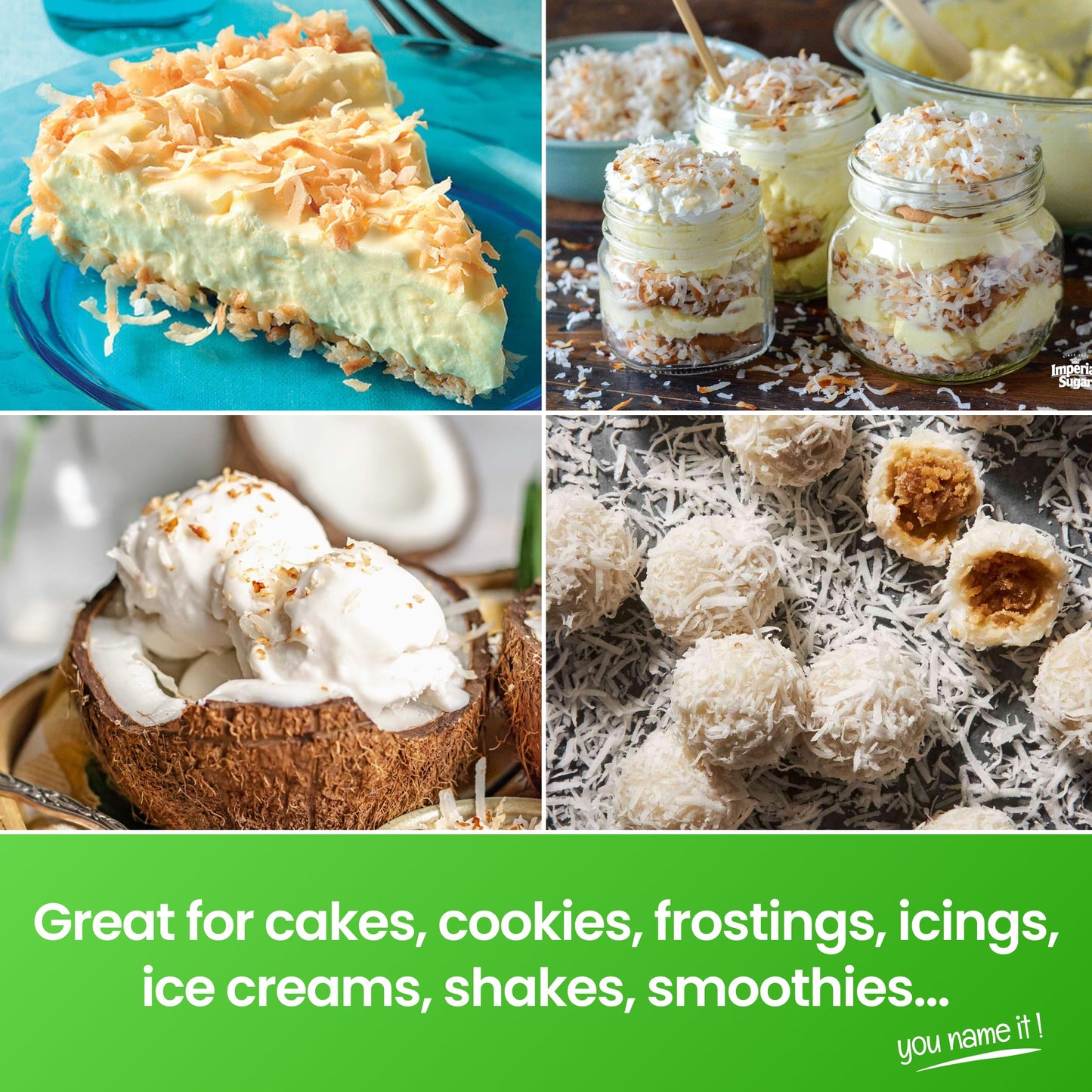 LorAnn Oils Coconut Bakery Emulsion: True Essence, Ideal for Boosting Fruit Tones in Cakes, Cookies & Desserts, Gluten-Free, Ket