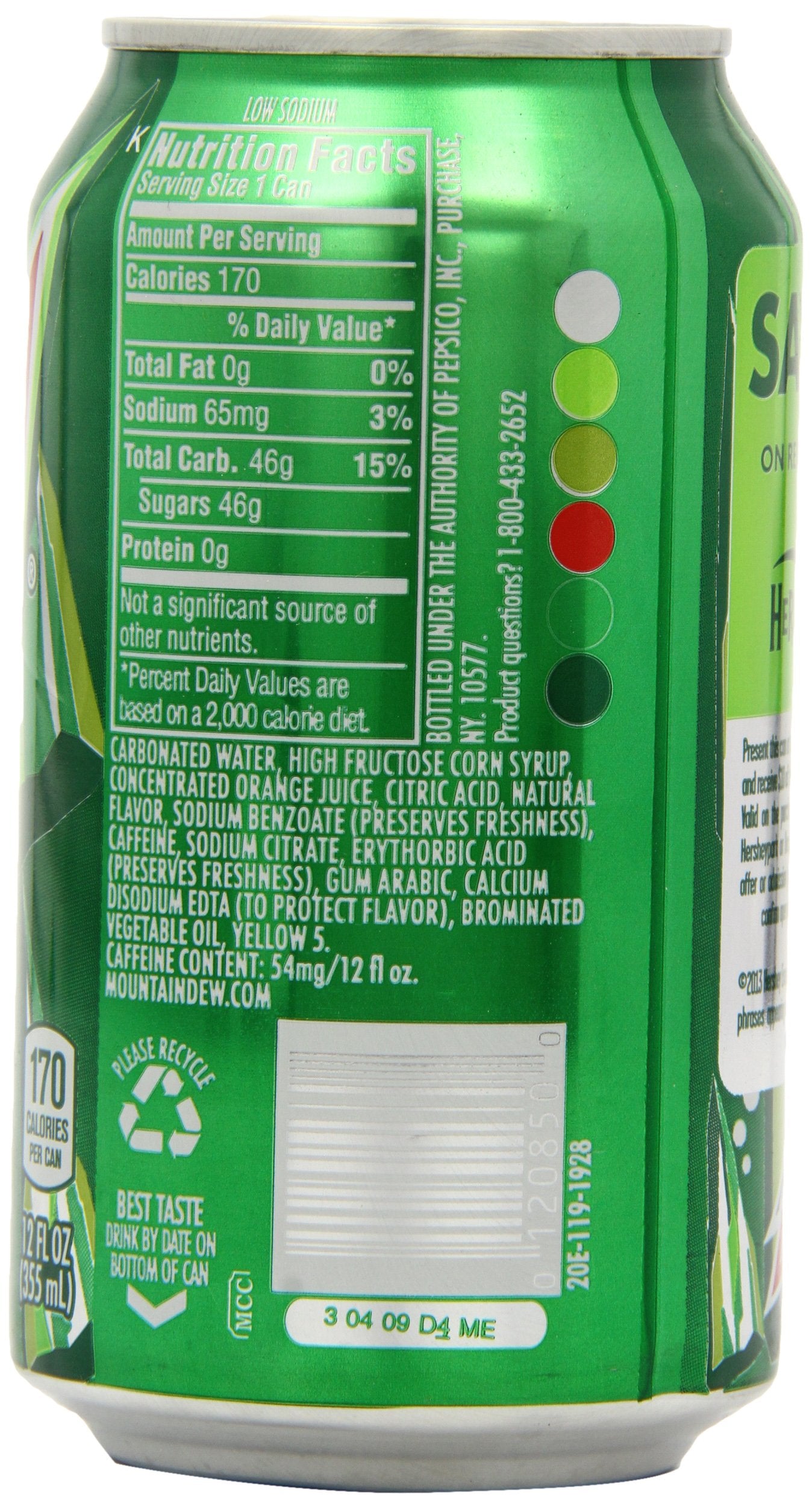 Citrus, 12 oz Soda Can, 12 / Pack