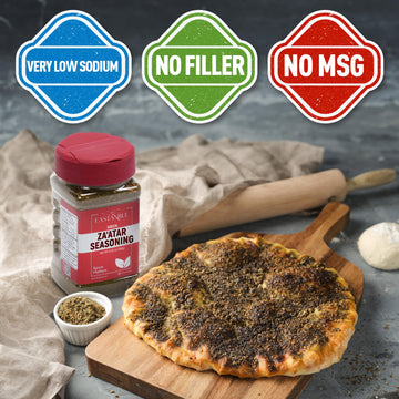 Eastanbul Zaatar Seasoning, 6.35Oz, Real Za'Atar,%100 Natural, Zaatar Spice From Middle Eastern Spices, Perfect For Mediterranea