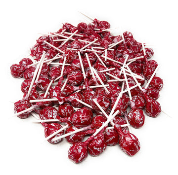 Holiday Cherry Red Tootsie Pops Bulk Candy 100 Count Lollipops Suckers Variety Value Pack Aprox. 4.5 Lbs (72 Oz)