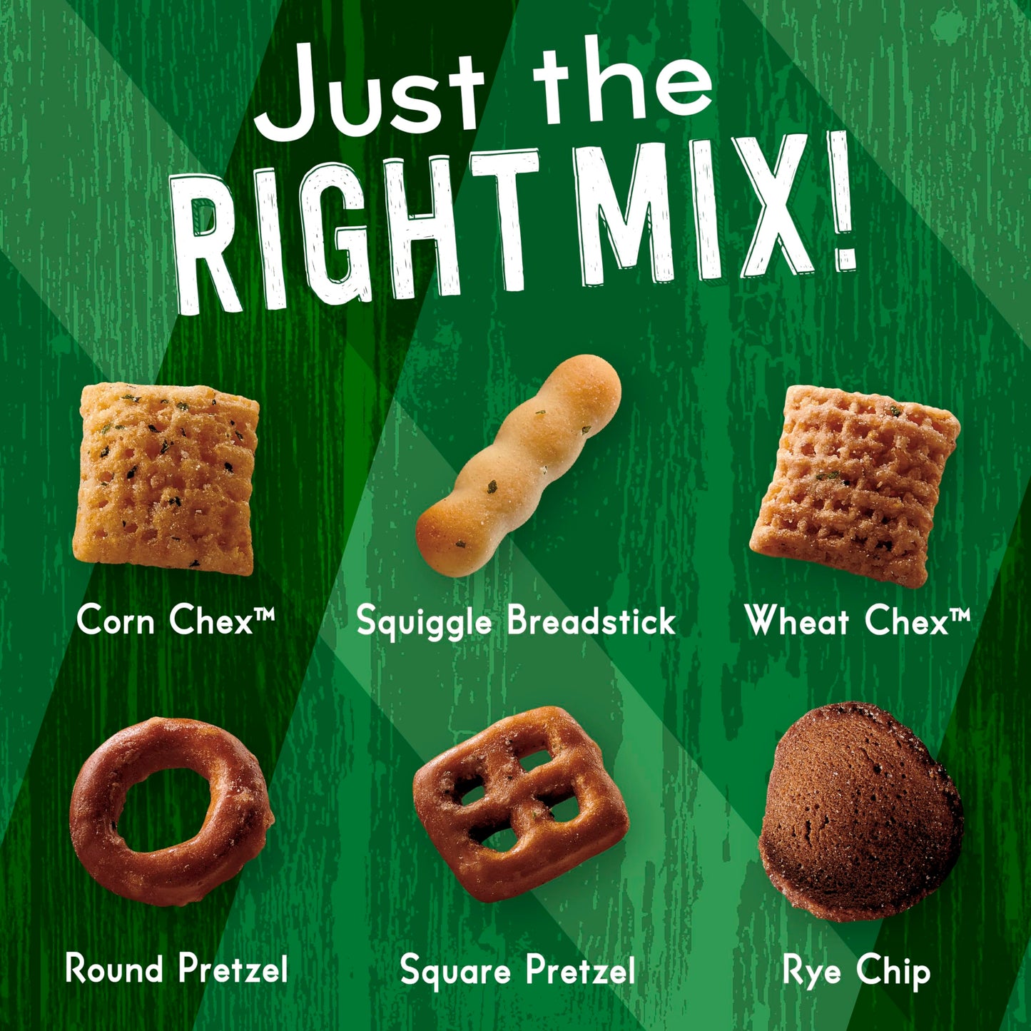 Chex Mix Snack Mix, Sour Cream and Onion, 8 oz Bag