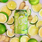 Nixie Sparkling Water, Lime Ginger | 12 Fl Oz Cans, 24 Pack | Organic, Vegan, Non-Gmo, Gluten Free, 0 Calories, 0 Sugar, 0 Sodiu