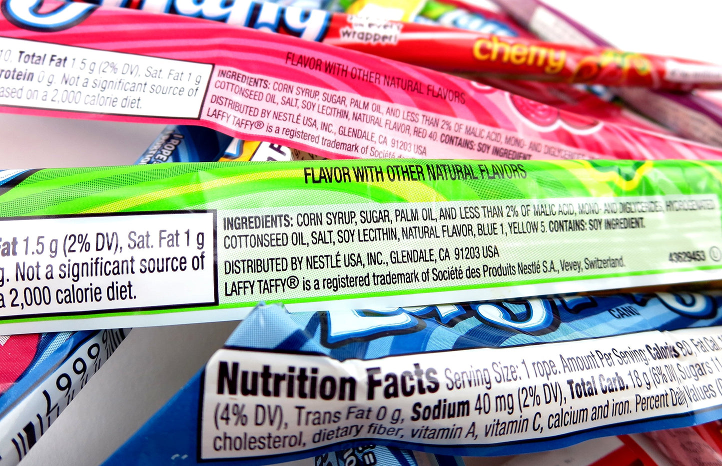 Laffy Taffy Rope Variety Pack (Pack Of 24) Frustration Free Packaging