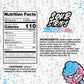 Sour Strips Flavored Sour Candy Strips, Deliciously Sour Chewy Candy Belts, Vegetarian Candies, 3 Pack (Cotton Candy (3-Pack))
