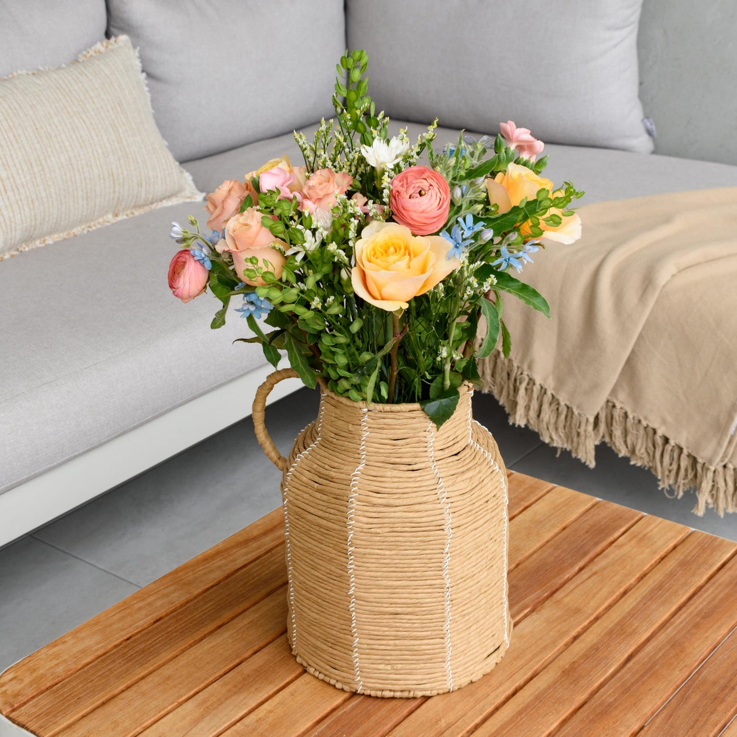 Epicflowers, Sky Dream Bouquet, Fresh Flower Bouquet, Mix Of Premium Flowers, Gift Fresh Flowers For Birthday, Anniversary,Sympa