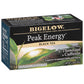 Bigelow Tea Peak Energy, 18 Count (Pack of 6), Extra L-Theanine & Caffeine, 108 Total Tea Bags