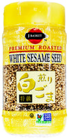 J-BASKET Roasted Sesame Seed, White, 3.5 Ounce (Pack of 12)