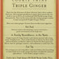 Trader Joe'S Cookie Thins Triple Ginger 9 Oz