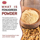 Spicy World Fenugreek Seed Powder 5 Pound Bulk Bag - Ground Methi Seeds, Natural Indian Spice