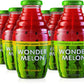 Wonder Melon Organic Watermelon Juice, Cold Pressed, (Variety 6 Pack) 3 Watermelon With Basil Cucumber & 3 Watermelon With Lemon