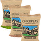 Garbanzo Beans | Pardina Lentils | Green Split Peas | 15 Total Lbs | Non-Gmo Project Verified | 100% Non-Irradiated | Certified