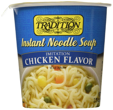 Tradition Imitation Chicken Flavor Instant Noodle Soup, 2.29 oz (Pack of 12)