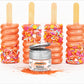 Orange Edible Glitter for Drinks, Cocktails, Cake Decorating, Strawberries, Chocolates & More | No Taste | 4g | 100% Food-Safe |
