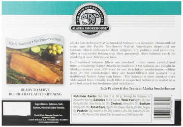Alaska Smokehouse Jumbo Smoked Salmon Variety Pack, 8 Oz (3 Count)