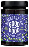 Good Good Sweet Blueberry Jam, Real Berries, No Added Sugar, Keto Friendly, Gluten Free, Vegetarian Friendly, 12 Ounce (Pack of 