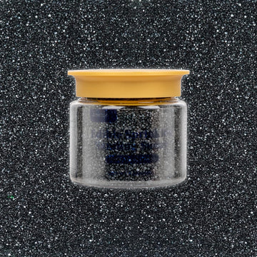 Edible Black Sprinkles, Sanding Sugar Crystals, 150G, Black Sugar Sprinkles For Cake Decorating, Cookie, Cupcake Toppers Decorat
