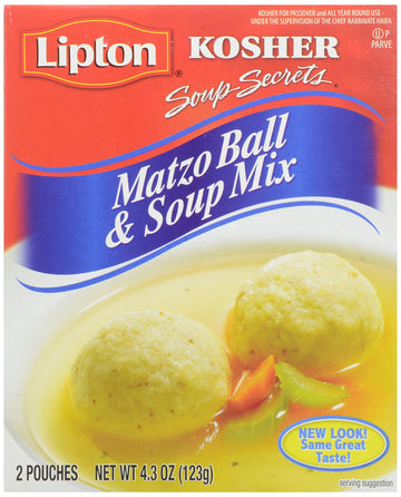 Lipton, Soup Mix Kosher Matzo Ball, 4.3 Oz