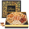 Empire Delights Gourmet Nut Mix Gift Basket - 7 Section Snack Box for Holidays and Special Occasions