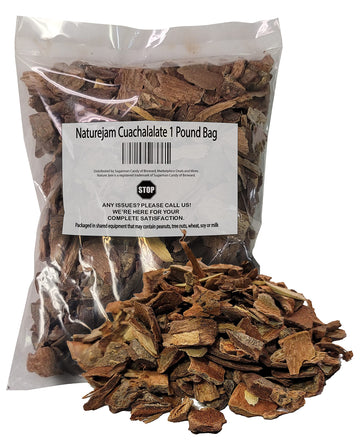 Naturejam Cuachalalate 1 Pound Bag-Stomach Ulcer & Digestive Discomfort Help-100% Natural Wildcraft-No Processing aka Juliana Ad