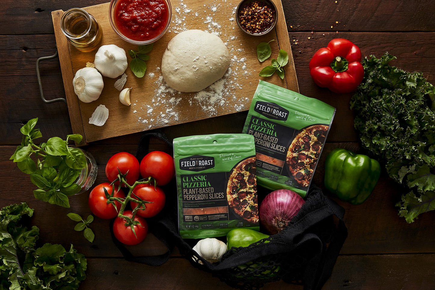 Field Roast Classic Pizzeria Plant-Based Pepperoni Slices, 5 Oz