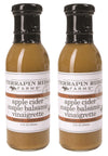 Terrapin Ridge Farms Apple Cider Maple Balsamic Vinaigrette – Gourmet Salad Dressing – 12 Fl Oz Bottle (Pack of 2)