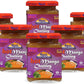 Rani Hot Mango Chutney (Spicy Indian Preserve) 12.5oz (350g) Glass Jar, Ready to eat, Vegan, Pack of 5+1 FREE ~ Gluten Free, All
