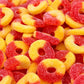 FirstChoiceCandy Gummy Rings Candy - Peach - 1 Pound (Pack of 1)