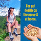 Philosopher Foods Gut Nuts - Fermented & Sprouted Cashews - Low Carb Keto Snacks - 3oz Pouch (Pack of 6)