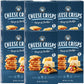 John Wm. Macy'S Cheesecrisps | Asiago & Cheddar | Twice Baked Sourdough Crackers Made With 100% Real Aged Cheese, Non Gmo, Nothi