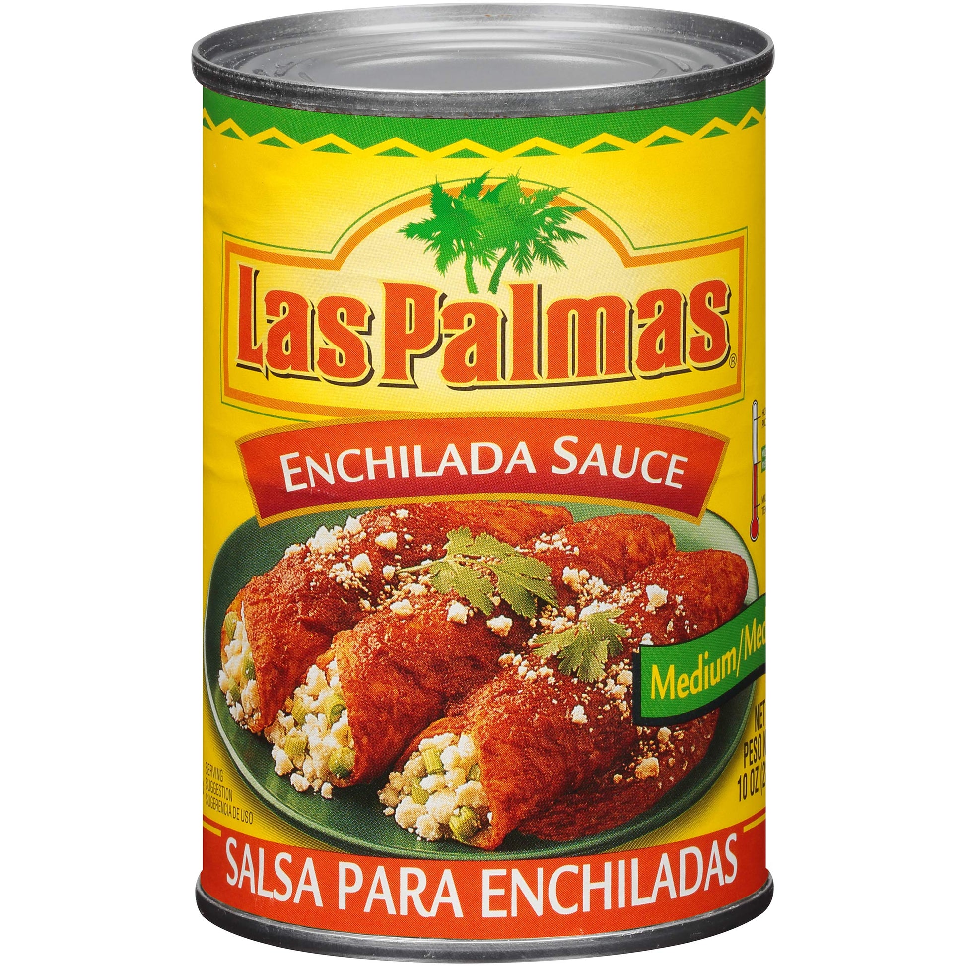 Las Palmas Red Enchilada Sauce, Medium, 10 Ounce (Pack Of 24)