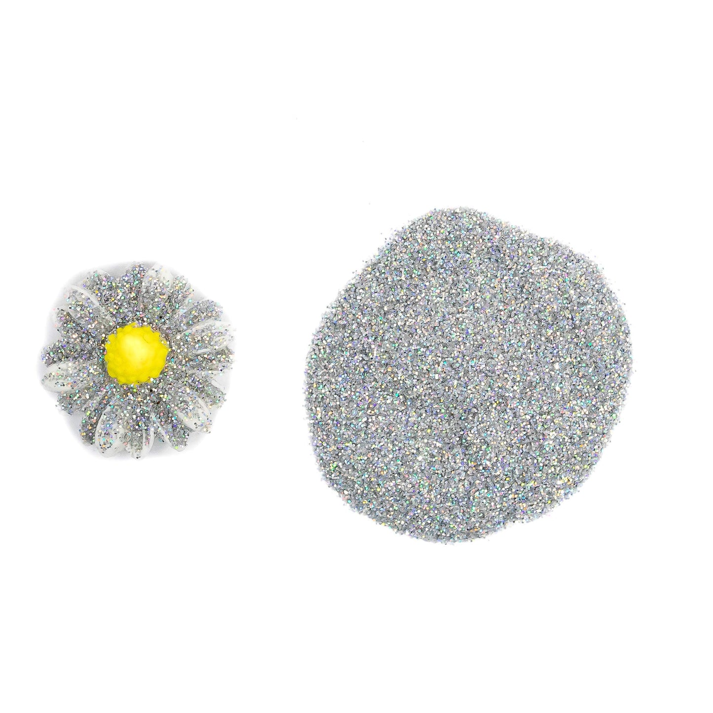 Sunflower Sugar Art Silver Hologram Glitter Cake Dust – Non-Toxic, 5g elegant Cake Decoration