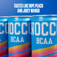 NOCCO BCAA Energy Drink - Sugar Free, Carbonated, Low Calorie - 12 Fl Oz (Pack of 12) - 200mg Caffeine, BCAAs, Vitamins B