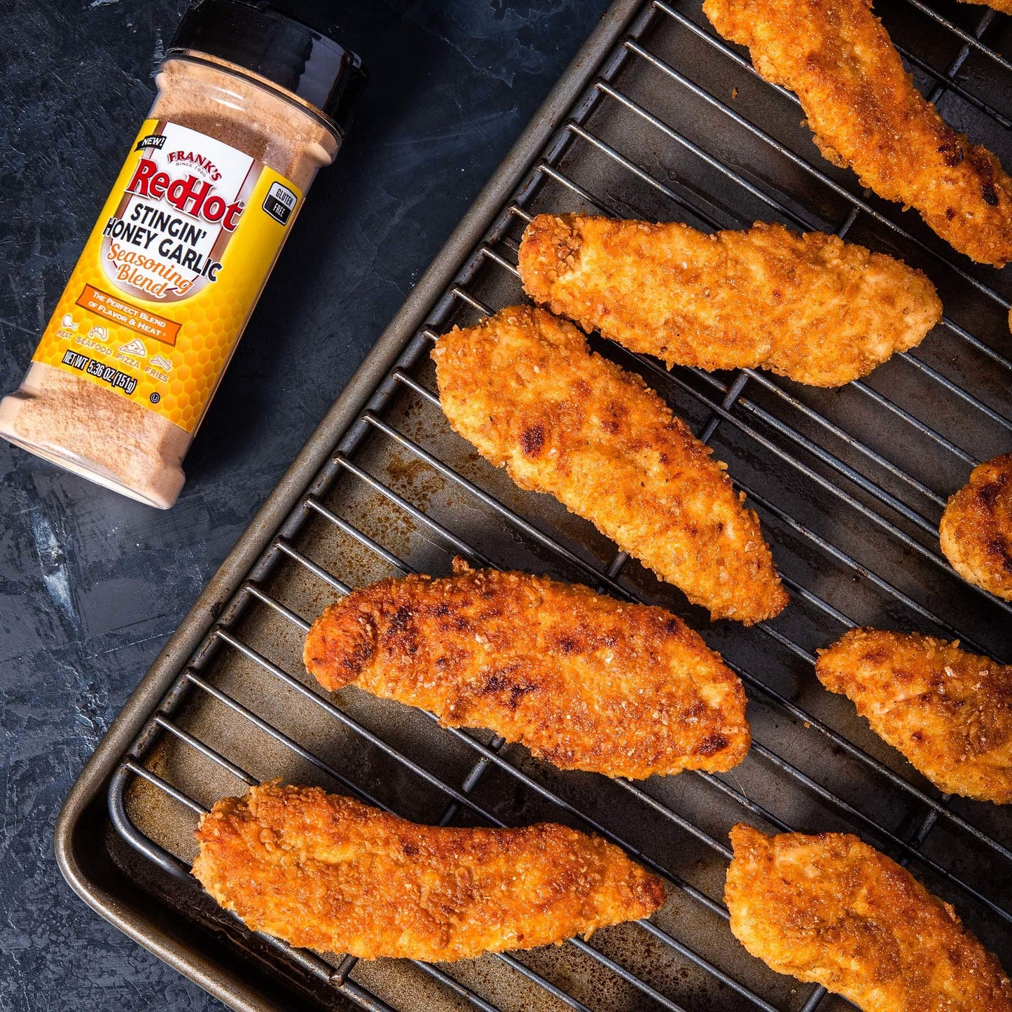Frank's RedHot Stingin' Honey Garlic Seasoning Blend (Gluten Free), 5.36 oz (Pack of 6)