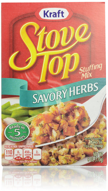 Stove Top Savory Herb Stuffing Mix (6 Oz Box)