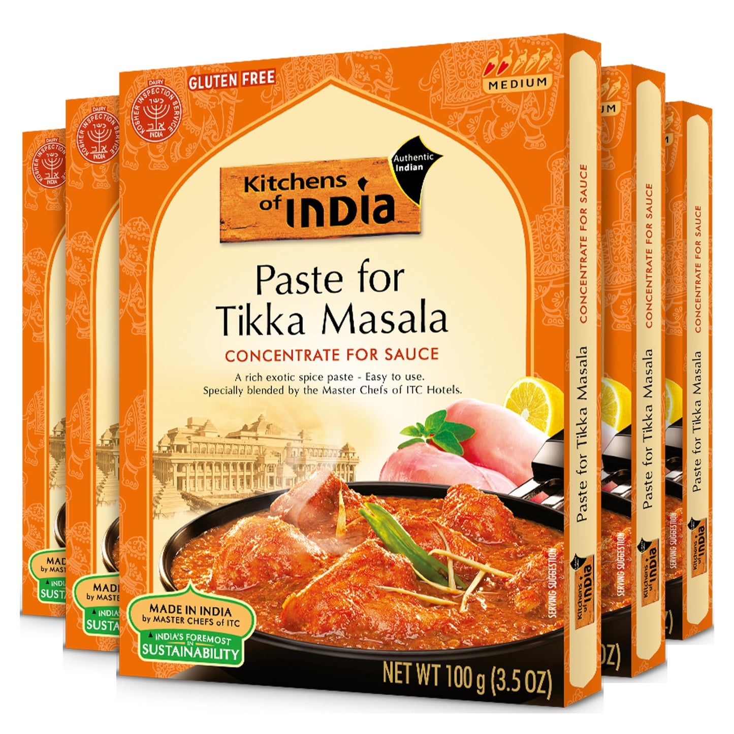 Kitchens Of India Paste For Tikka Masala, 3.5 Ounce (Pack Of 6)