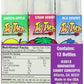 Too Tarts Sugar Free Sour Candy Spray Bottle Blueberry Green Apple Strawberry Assortment (Pack Of 12) By Too Tarts