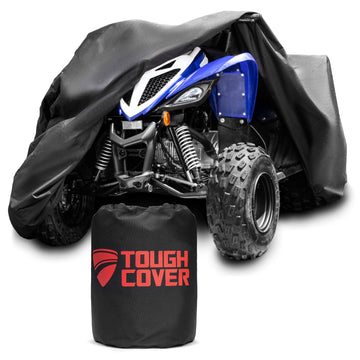 Tough Cover Basic Edition Atv Cover, Heavy Duty 210D Marine Grade Fabric, Quad Cover For Kawasaki, Honda, Polaris, Yamaha, And M