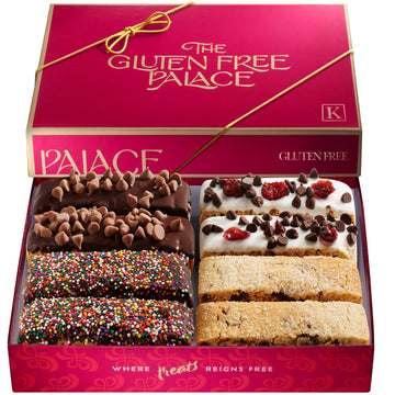Gluten Free Biscotti Cookie Gift Baskets | Holiday Biscotti Gift Basket | Gluten Free Birthday Dessert By Gluten Free Palace