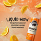 Liquid Remedy Kombucha Sugar Free Organic Drink  Low Calorie  Probiotic Like Tea for Gut Health - Orange Splash - 12 Fl Oz Can  4-Pack